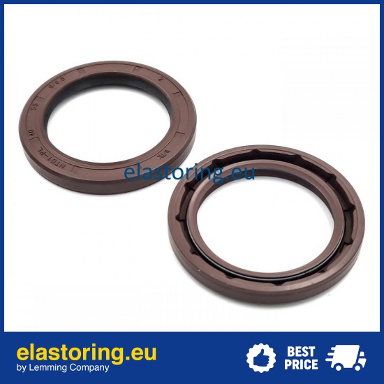 Pressure Oil Seal 40x55x6/6,5 NT01-PL FPM [BABSL+PTFE]